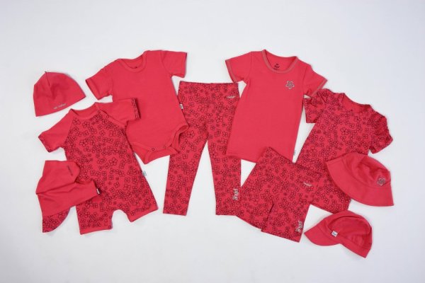 Legging dun PRINT Outlast® - aardbeibloemen