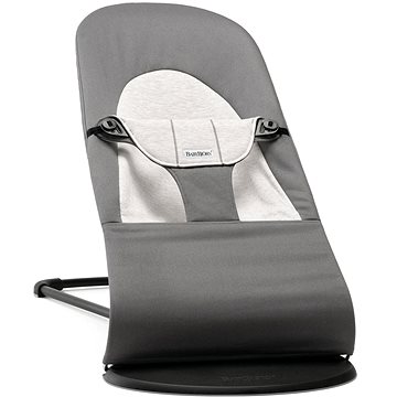 BABYBJÖRN Lounger Balance Weicher, dunkelgrauer Jersey