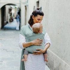 BOBA Baby carrier / Serenity Wrap - Sea Mist