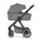 PETITE&MARS SET Kočárek 4v1 ICON Dove Grey LITE AIR + CBX By CYBEX Aton B2 i-Size