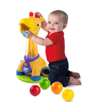 BRIGHT STARTS Musikspielzeug Giraffe Spin & Giggle™ 12m+