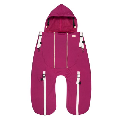 Monkey Mum® Izoliran softshell žep s krznom za nosilko ali voziček Carrie - Pikapolonica