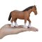Mojo Clydesdale Horse Light Brown