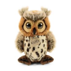 Rappa Peluche hibou 20 cm ECO-FRIENDLY