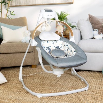INGENUITY Leagăn muzical balansoar Parker™ 0l+, până la 9 kg
