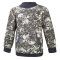 Bluza podszyta kieszeń Outlast® - pixel/ciemnoszary melanż