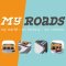 Magellan MyRoads Set lange Geraden