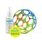 OBALL Brinquedo Oball™ Classic 10 cm mistura de cores 0m+AQUAINT Água de limpeza 100% ecológica 50 ml