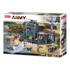 Sluban Army WW2 M38-B0861 Bunker v dunách