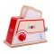 Bigjigs Toys Holz-Toaster mit Punkten