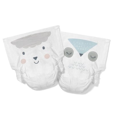 KIT & KIN Pieluszki jednorazowe eko 1 (2-5 kg) 38 szt