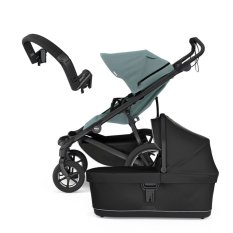 Wózek spacerowy THULE Urban Glide 4-kołowy zestaw Mid Blue/Black M