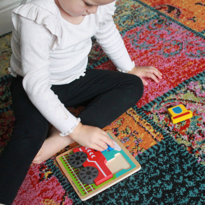 Bigjigs Toys Leseni puzzle Vlak