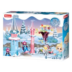 Sluban Fées d'hiver M38-B0895 Aire de jeux avec balançoire