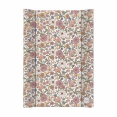 CEBA BABY Podložka přebalovací 2-hranná s pevnou deskou (50x70) Basic Garden