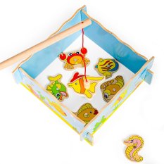 Bigjigs Toys Magnetic Fishing Game - Sea