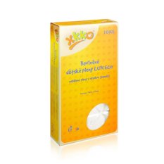 KIKKO Lux Eco debele pamučne pelene 70x70 (10 kom) - nebijeljene