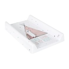 CEBA BABY Podkład do przewijania 2-stronny z twardym dnem (50x70) Comfort Lolly Polly Lama