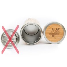 Thermos sous vide pour thé, 360 ml - 2ème qualité - Passoire inox manquante