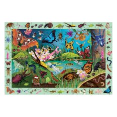 Puzzle Mudpuppy Insectes et papillons 64 pièces