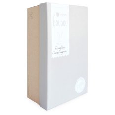 Doudou Coffret cadeau Peluche doudou ours en peluche gris 25 cm