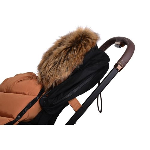 Komplet torbe in rokavic za voziček COTTONMOOSE Moose Yukon Blue