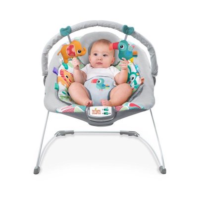 BRIGHT STARTS Babyliege mit Vibration und Melodie Toucan Tango 0 m+, bis 9 kg, 2018