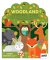 Petit Collage Colouring Book with Stickers In the Forest