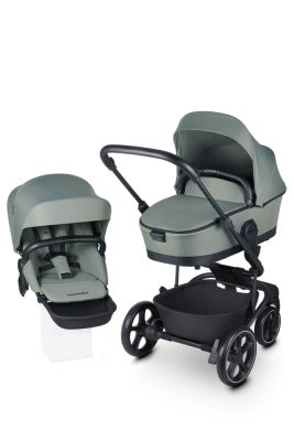 EASYWALKER SET Kinderwagen 4in1 Harvey⁵ Agave Green XXL RWS + CYBEX Aton B2 i-Size + Base