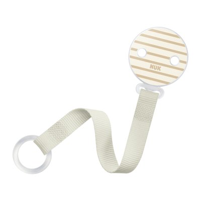 NUK Schnullerband beige