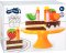 small foot Holz-Geburtstagskuchen mit Obst