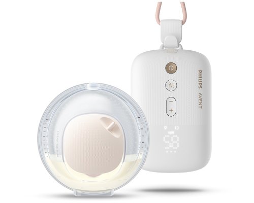Philips AVENT Laktator elektryczny do mleka matki Hands-Free Premium Plus SCF531/11+Prezent