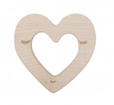 Wooden Story Teether - Heart