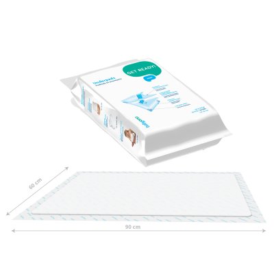 BABYONO Jednorazowe maty do przewijania 60x90 cm, 10 szt
