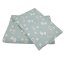 ECO 2-piece cotton bed linen with Dogs Mint print 40x60 cm, 90x120 cm