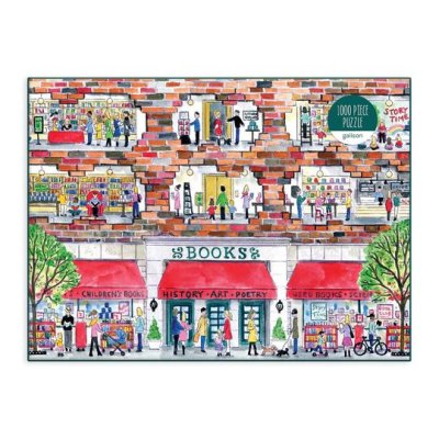 Galison Puzzle Tag im Buchladen 1000 Teile