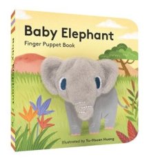 Chronicle Books Livro de Fantoches Elefante Bebé