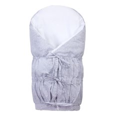 Zavinovačka šnurovacia pevná chrbát ANGEL - Outlast® - sivý mramor