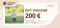 Gift voucher - 200 EUR