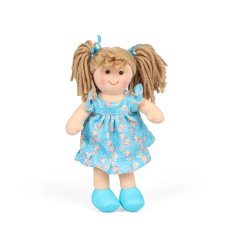 Bigjigs Toys Lutka iz blaga Maisie - mala 25 cm