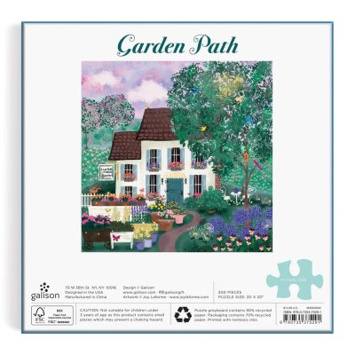 Galison Puzzle Kerti ösvény 500 darabos