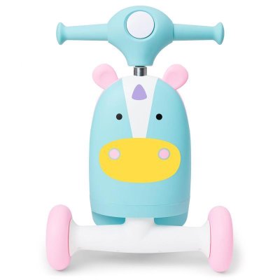 SKIP HOP Zoo-Türsteher 3 in 1 Ride-On Unicorn 12m+ bis 20 kg