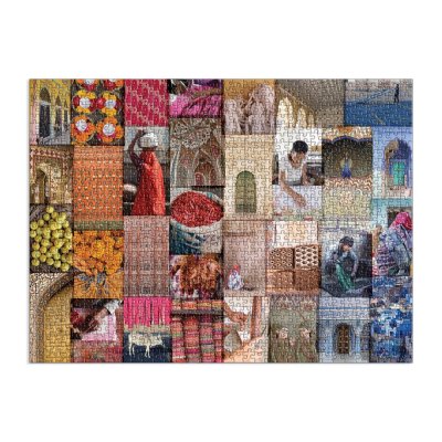 Galison Puzzle Muster aus Indien: Rajasthan, 1000 Teile