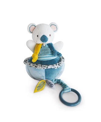 Set cadou Doudou - Koala de pluș care cântă o melodie, 20 cm
