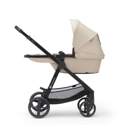 KINDERKRAFT Kinderwagen kombiniert 3 in 1 Neu Sandbeige + Nerz PRO