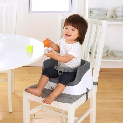 INGENUITY Sitzerhöhung SmartClean Toddler - Slate 2J+ bis 15 kg