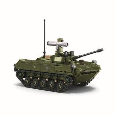 Sluban Model Bricks M38-B1250 Tank BMD-2S v merilu 1:35