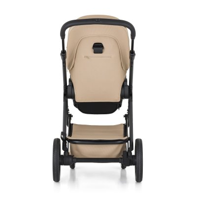 PETITE&MARS Kočárek kombinovaný ICON 2v1 Mocha Beige LITE RWS + Core Pro i-Size Black Grey + Báze