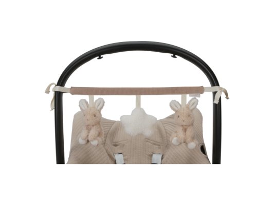 LITTLE DUTCH Řetěz na autosedačku Baby Bunny