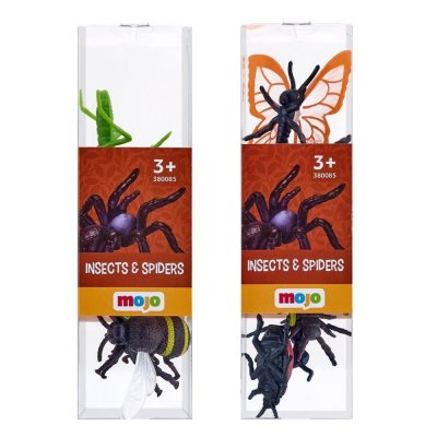Mojo Mini mundo Insetos e aranhas conjunto de 6 peças - conjuntos variados